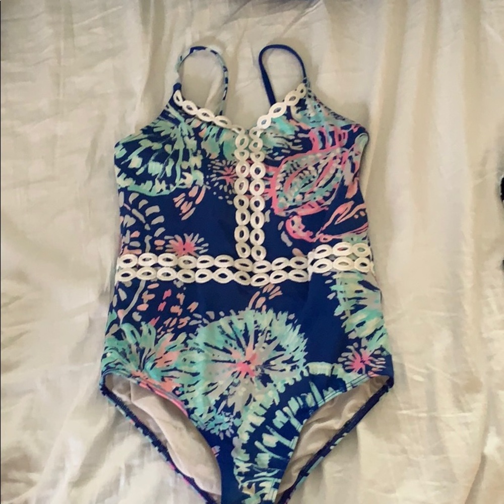 Lilly size 10 bathing suit.